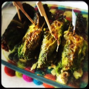 Savooiekool rolletjes